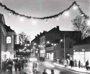Jul i Storgata 1960 (2) Justert.